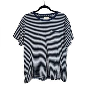 Taylor Stitch Heavy Bag Tee in Stripe Sz:46/XXL PLEASE READ